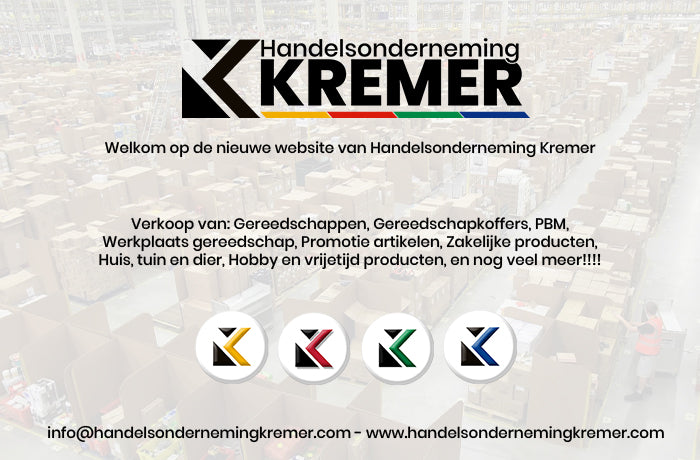 Welkom op de nieuwe website van Handelsonderneming Kremer