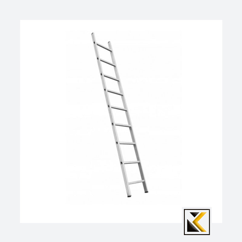 Aluminium enkele ladder 9 treden