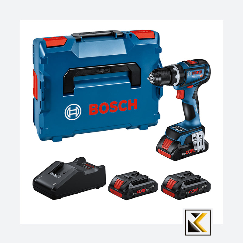 Bosch GSB 18V-90 C Accuklopboormachine 18V 3 x ProCore 4.0Ah in L-Boxx