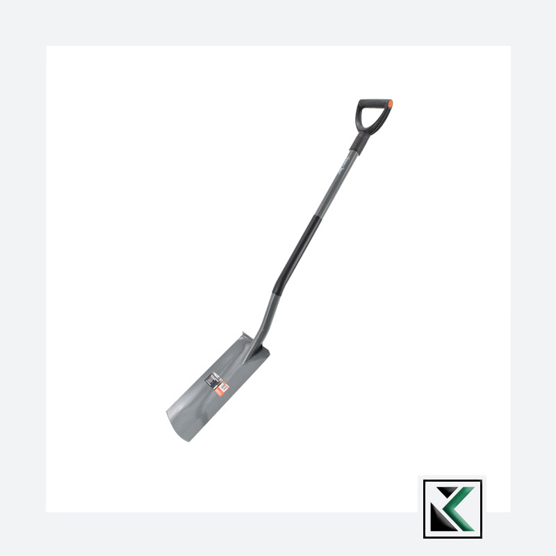 Drainage spade 16x36cm met D handvat