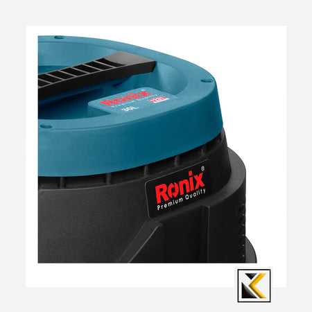 Industriële stofzuiger 1400W-30L Ronix 1231