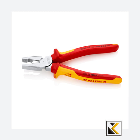 KNIPEX Kracht-combitang 200mm VDE 02 06 200