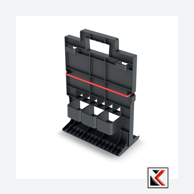 Kistenberg draagbare organizer/gereedschapscompartiment