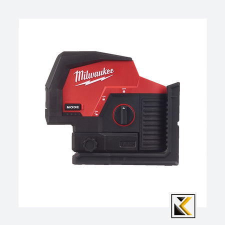 Milwaukee M12 CLLP-301C Groene Kruislijnlaser