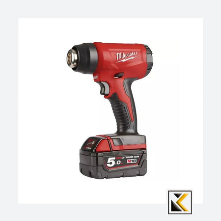 Milwaukee M18 BHG-502C accu heteluchtpistool