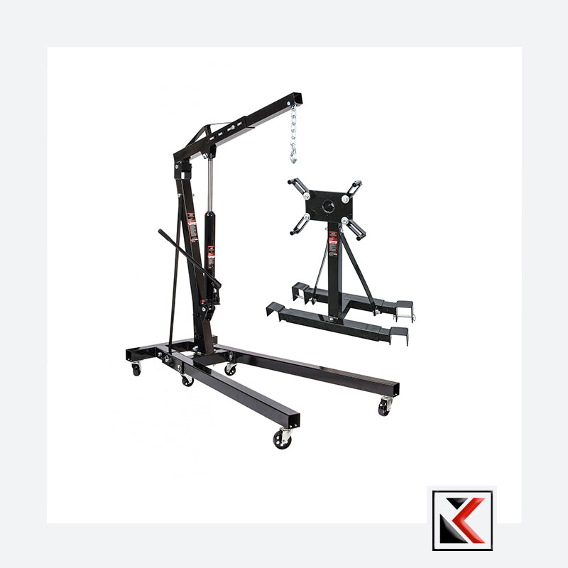 Motorkraan 2 ton+ motorstand 0,9T