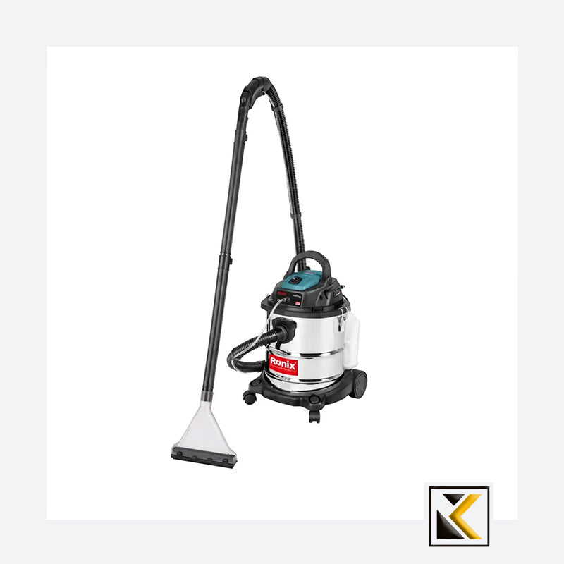 Nat & droog tapijt stofzuiger 1400W-20L Ronix 1250