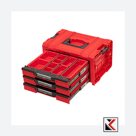 Qbrick System PRO Drawer 3 Toolbox Expert RED Ultra HD