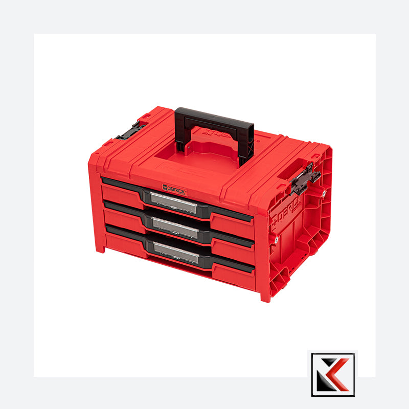 Qbrick System PRO Drawer 3 Toolbox Expert RED Ultra HD